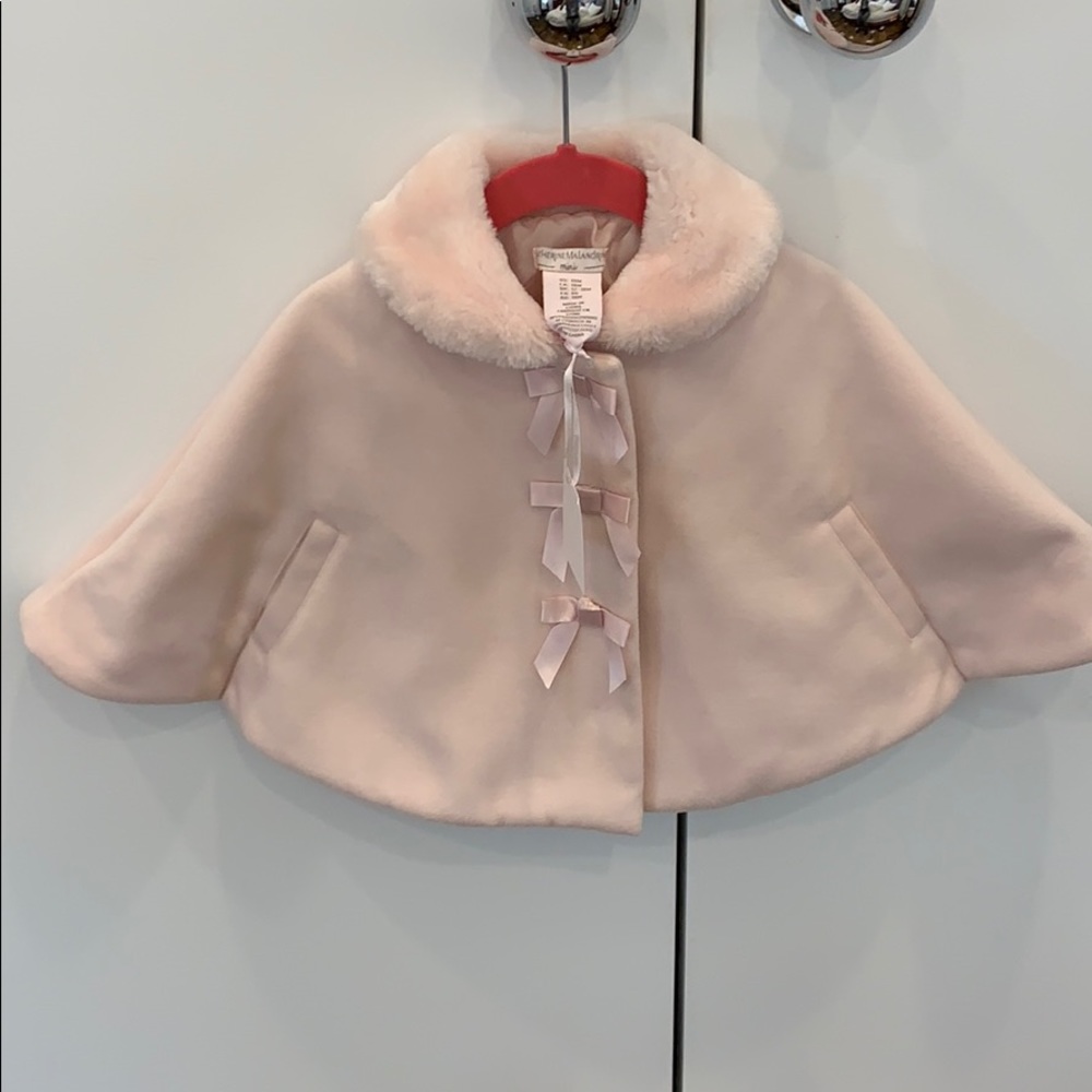NWT Catherine Malandrino baby cape 12-18 months